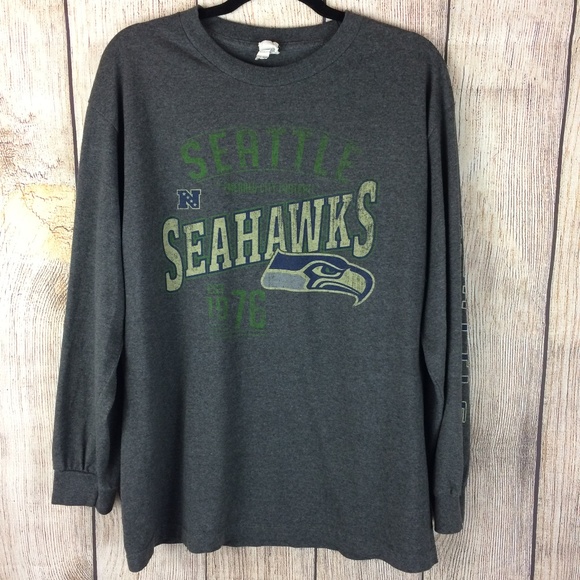 Alstyle Other - Seattle Seahawks Football Long Sleeve T-Shirt Sz L